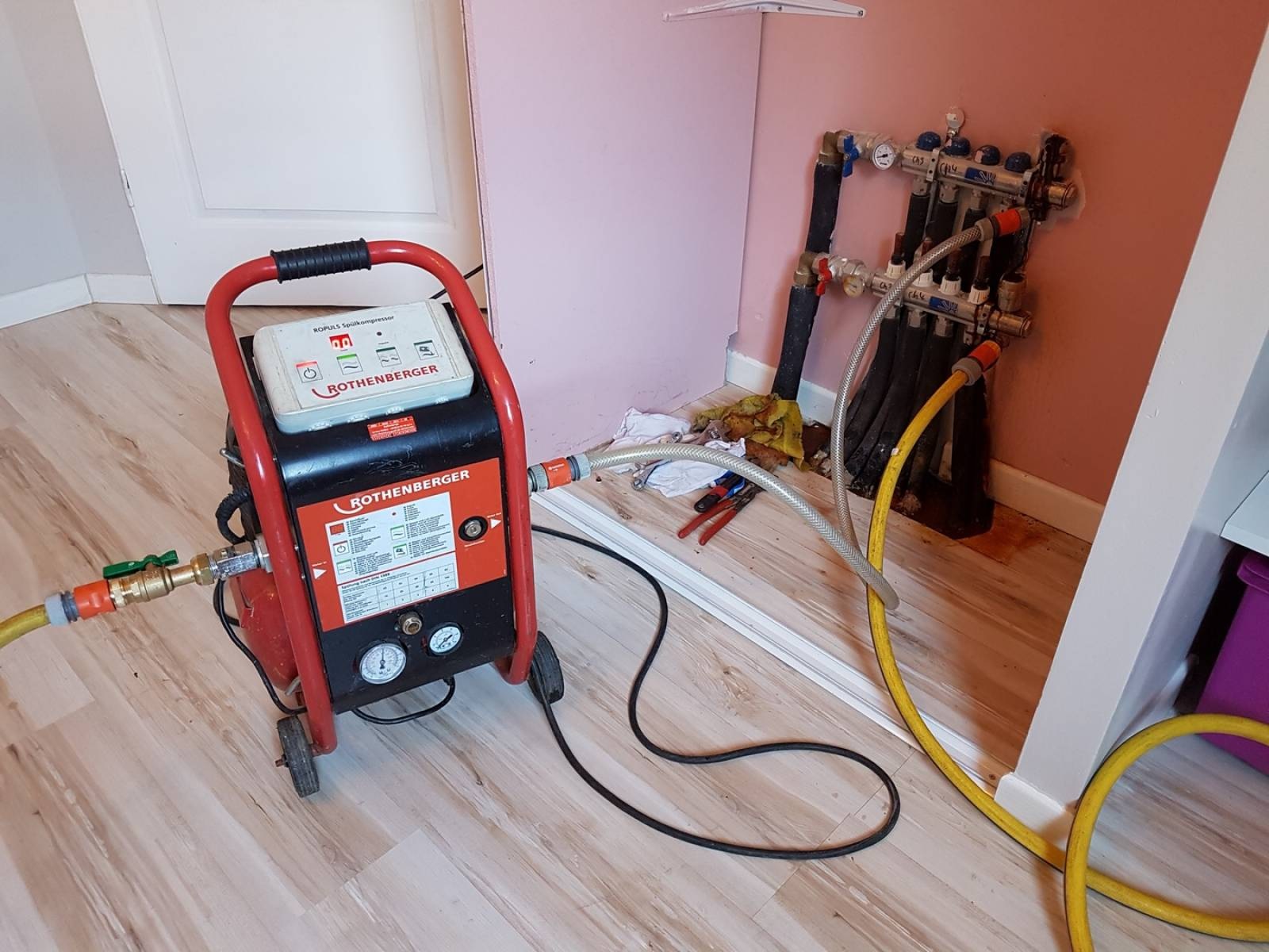 Gümüşpınar Vaillant Hermetik Şofben Petek Temizliği
